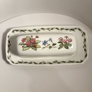 Noritake‎ Gourmet Garden Butter Dish With Lid #7940 Casual